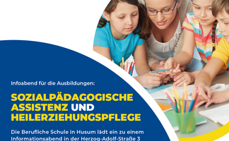 Einladung zum Infoabend der Sozialpädagogischen Assistenz und Heilerziehungspflege 